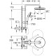 Grohe 26670001 New Tempesta Cosmopolitan System 250 Душова система з термостатом w Tempesta Cosmopolitan System 250 Душова система з термостатом (26670001)