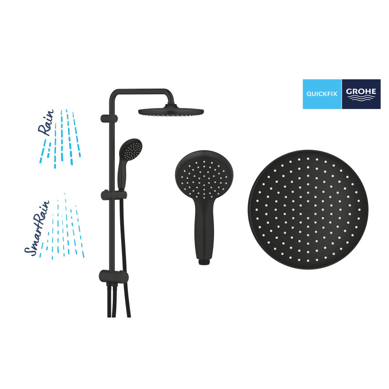 Grohe QuickFix Vitalio Start System 250 Душова система Flex настінного монтажу (266802430)