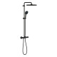 Grohe 266892431 Tempesta System 250 Cube Душова система з термостатом, чорний матовий empesta System 250 Cube Душова система з термостатом, чорний матовий (266892431)
