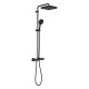 Grohe 266892431 Tempesta System 250 Cube Душова система з термостатом, чорний матовий empesta System 250 Cube Душова система з термостатом, чорний матовий (266892431)