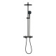 Grohe 266892431 Tempesta System 250 Cube Душова система з термостатом, чорний матовий empesta System 250 Cube Душова система з термостатом, чорний матовий (266892431)