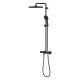 Grohe 266892431 Tempesta System 250 Cube Душова система з термостатом, чорний матовий empesta System 250 Cube Душова система з термостатом, чорний матовий (266892431)