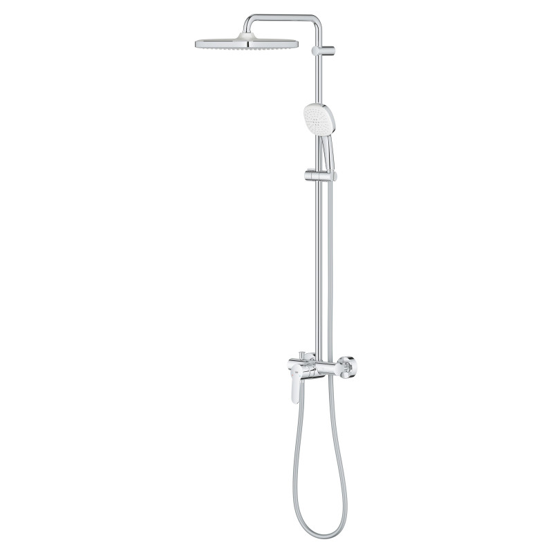 Grohe TEMPESTA SYSTEM CUBE душова система 250 з одноважільним змішувачем, колір хром, (26692001)