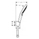 Hansgrohe Душовий набір Select S Porter 120 (26721400)
