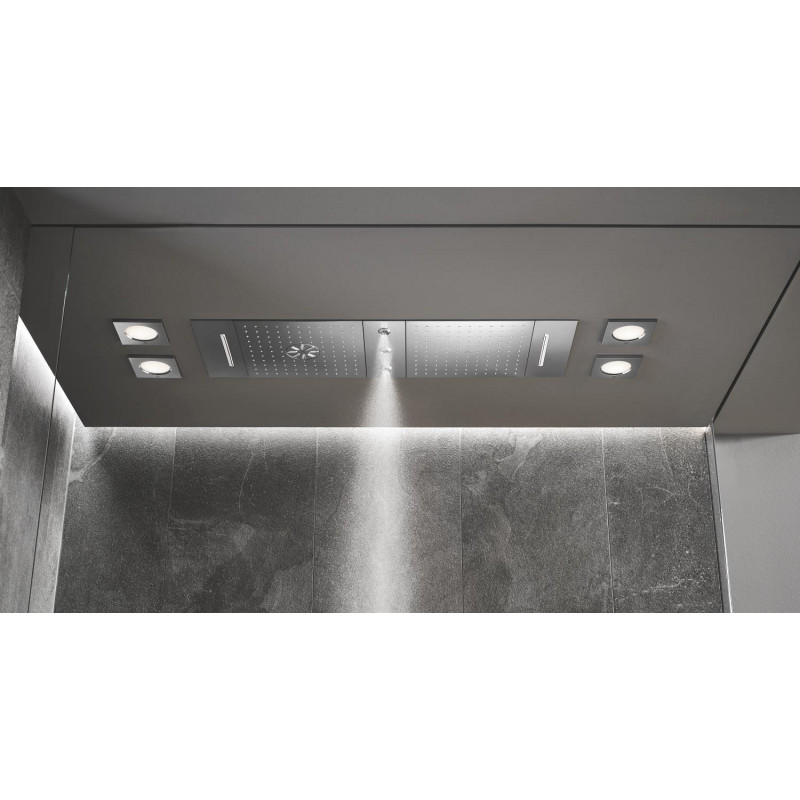 Grohe Rainshower Aqua Duo Стельовий душ 2 режими, включає вбудовану частину (26733000)