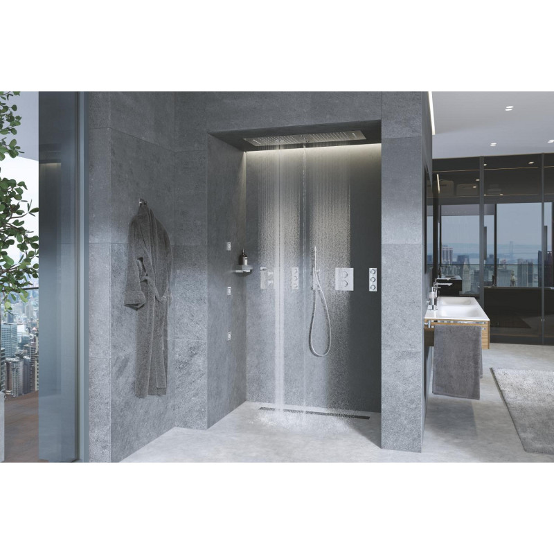 Grohe Rainshower AQUA 75 Боковий душ квадрат, 2 струменя (26802000)