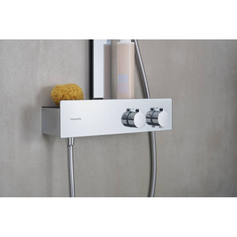RAINFINITY Showerpipe душова система 360 1jet з термостатом, хром
