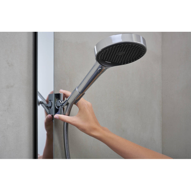 RAINFINITY Showerpipe душова система 360 1jet з термостатом, хром