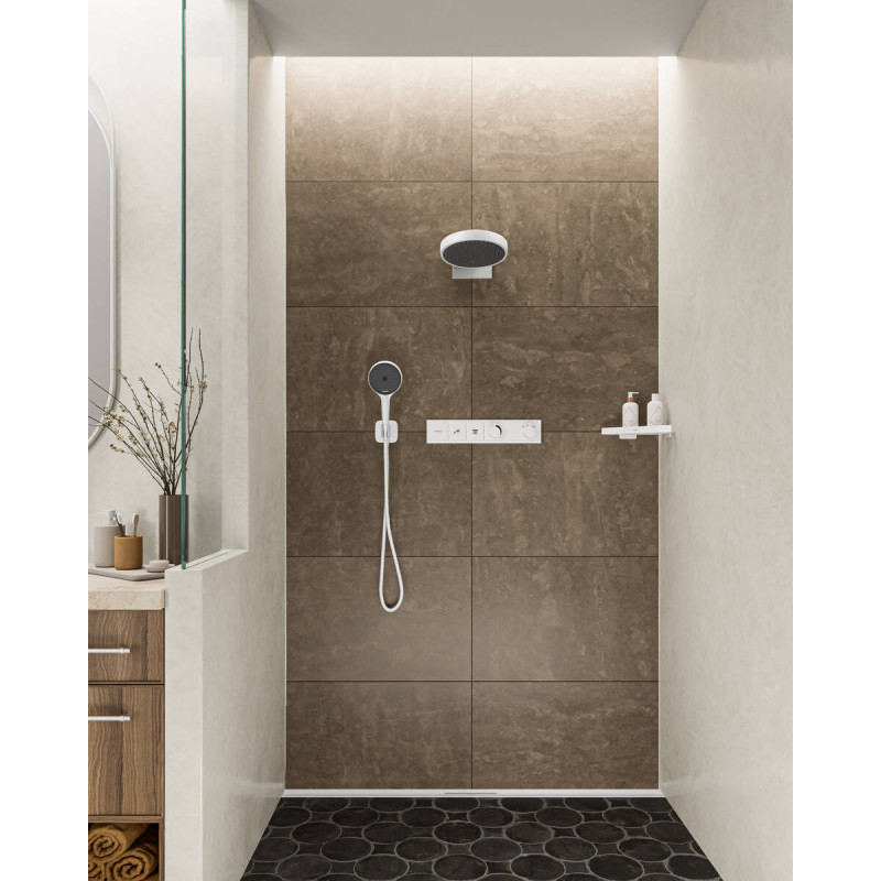 Hansgrohe FIXFIT Porter E тримач для душу, колір білий матовий, (26887700)