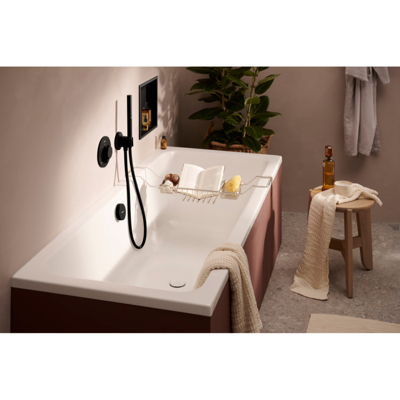 Hansgrohe FIXFIT Porter S тримач для душу, колір чорний матовий, (26888670)