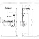 Hansgrohe Rainmaker Select 460 3jet Showerpipe для душа, білий/хром, (27106400)