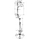 Hansgrohe Raindance Select S 240 Showerpipe Душова система для ванни з термостатом, (27117000)