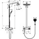 Hansgrohe Raindance Select E Showerpipe Душова система (білий / хром, кнопкове управління), (27126400)