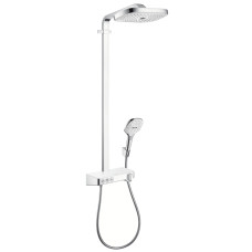 Hansgrohe Raindance Select E 300 Showerpipe Душовий система з термостатом ,білий хром, (27127400)