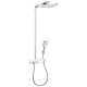 Hansgrohe Raindance Select E 300 Showerpipe Душовий система з термостатом ,білий хром, (27127400)