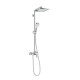 Hansgrohe Душова система з одноважільним змішувачем Crometta E 240 1jet Showerpipe (27284000)