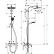 Hansgrohe Душова система з одноважільним змішувачем Crometta E 240 1jet Showerpipe (27284000)