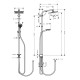 Hansgrohe Душова система Crometta Е 240 1jet Showerpipe Reno EcoSmart (27289000)