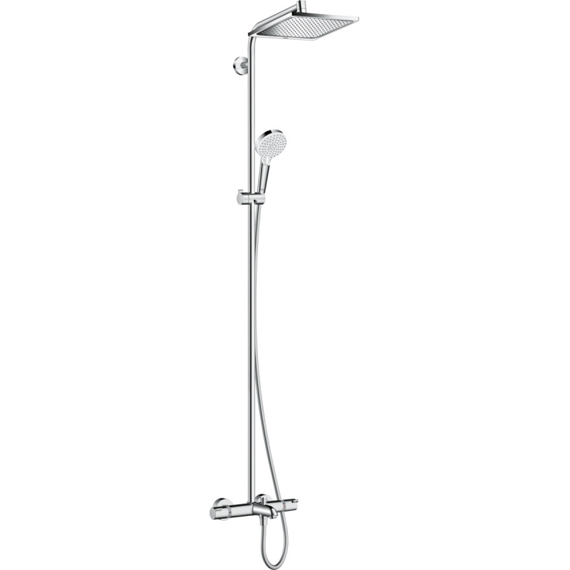 Hansgrohe Душова система з термостатом Crometta E 240 1jet Showerpipe (27298000)