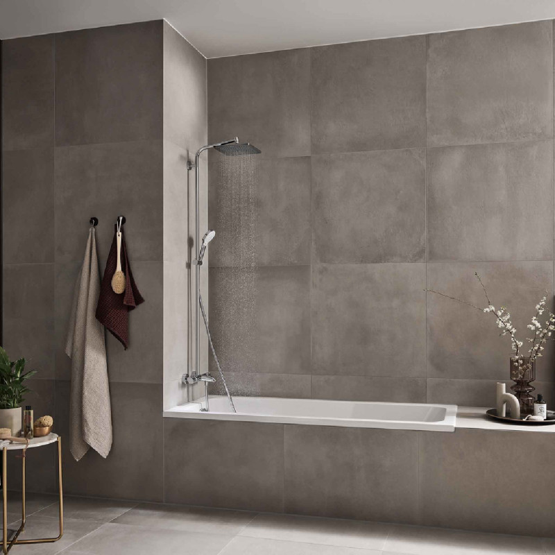 Hansgrohe Душова система з термостатом Crometta E 240 1jet Showerpipe (27298000)