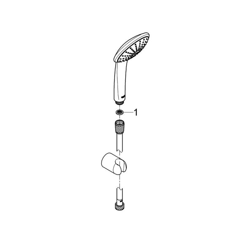 Grohe QuickFix Vitalio Joy 110 Mono Душовий набір, 1 режим струменю (27324000)