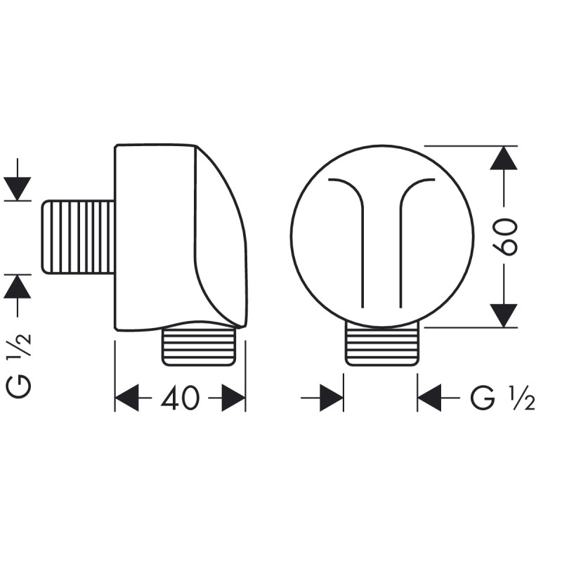 Grohe Vitalio Get Stick Ручний душ, 1 режим струменю (27458000)