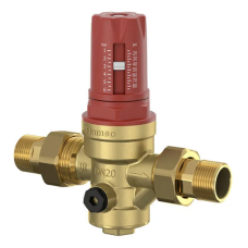 Flamco Редуктор тиску Prescor PRV 1/2'' для гарячої/холодної води з інтегрованим фільтром грубої очистки (27460)