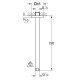 Grohe Rainshower Стельовий душовий кронштейн 292 мм (27484000)