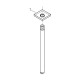 Grohe Rainshower Стельовий душовий кронштейн 292 мм (27484000)