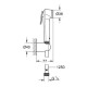 Grohe 27513001 Trigger Spray 30 Душовий набір гігієнічний igger Spray 30 Душовий набір гігієнічний (27513001)