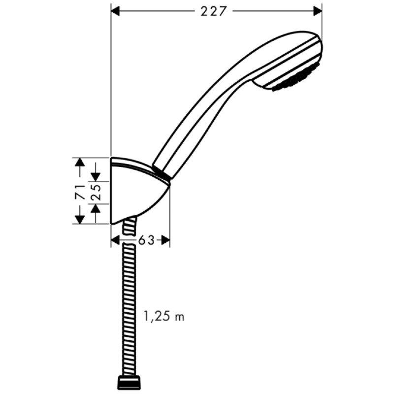 Hansgrohe Crometta Душовий набір, (27576000)