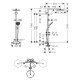 Hansgrohe Душова система Raindance Select S 240 з термостатом (27633670)