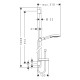 Hansgrohe Raindance Select S Душовий гарнiтур 120, 3jet P, з душ. штангою 90см, хром, (27667000)