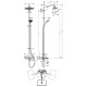 Hansgrohe Душова система з термостатом для настінного монтажу Croma E 280 1jet Showerpipe (27687000)