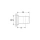 Grohe 27693000 Euphoria Cube Настінний тримач для ручного душу phoria Cube Настінний тримач для ручного душу (27693000)