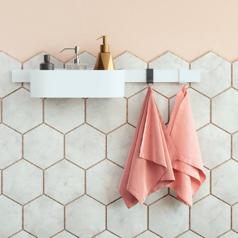 Hansgrohe Косметична ємність WALLSTORIS 27913700, білий, (27913700)