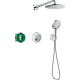Hansgrohe Душова система Raindance S 240 з термостатом PowderRain (27951000)