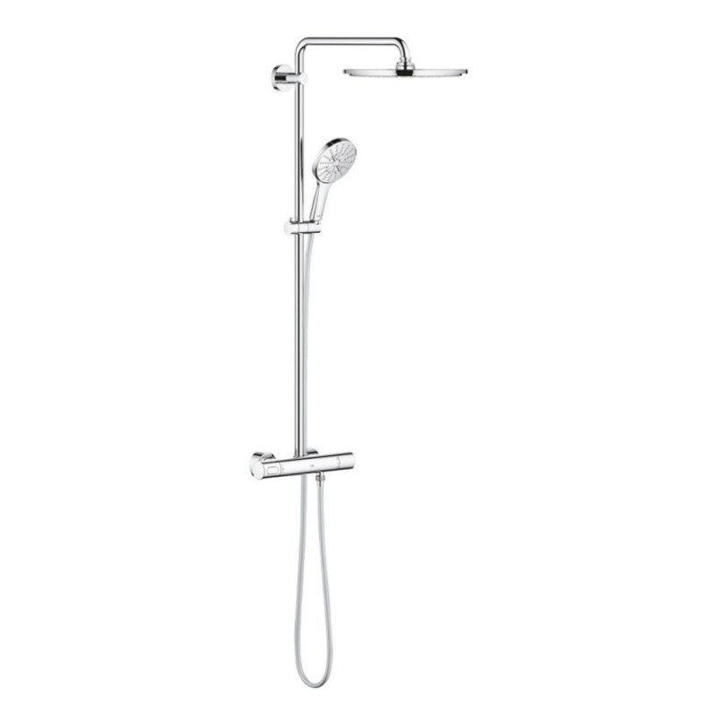 Grohe Душева система Smartactive 310 з термостатом для настінного монтажу (27966001)
