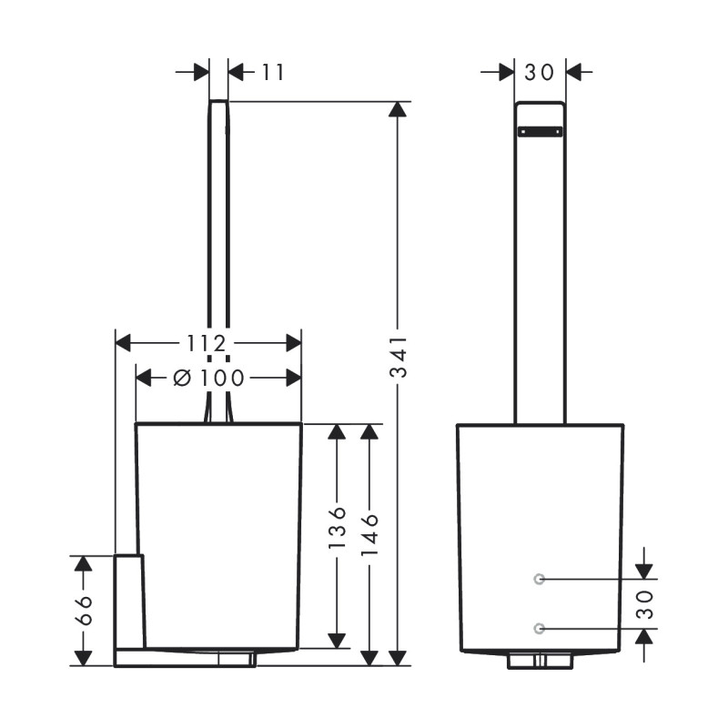 Hansgrohe Набір змішувачів WALLSTORIS 27969700, білий, (27969700)