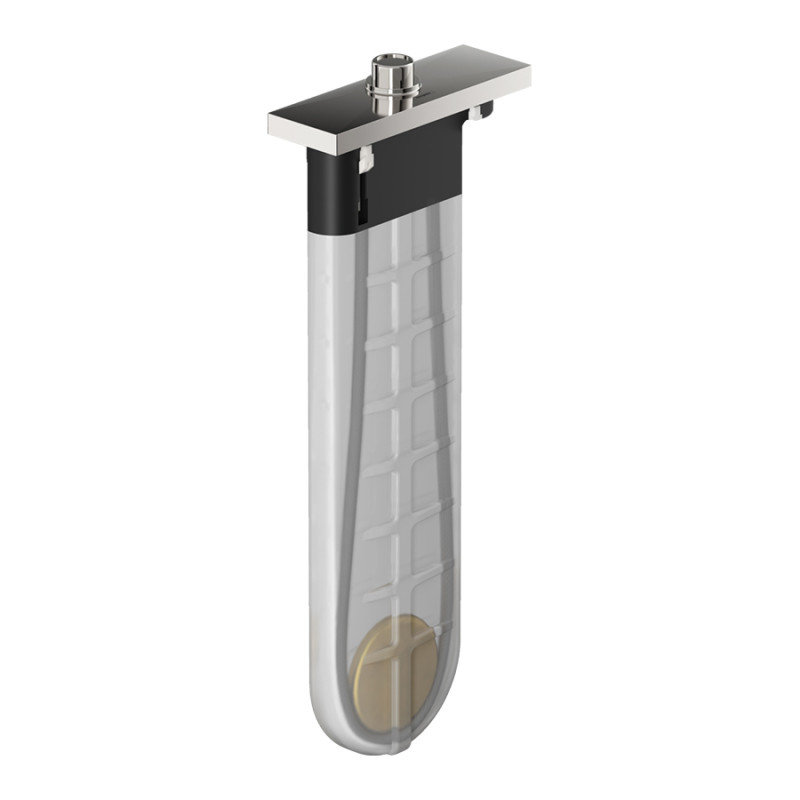 Hansgrohe sBox Зовнiшня частина, прямокутна розетка, хром, (28010000)