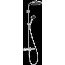 ACTIVERA S 240 1jet EcoSmart Showerpipe душова система з термостатом, хром