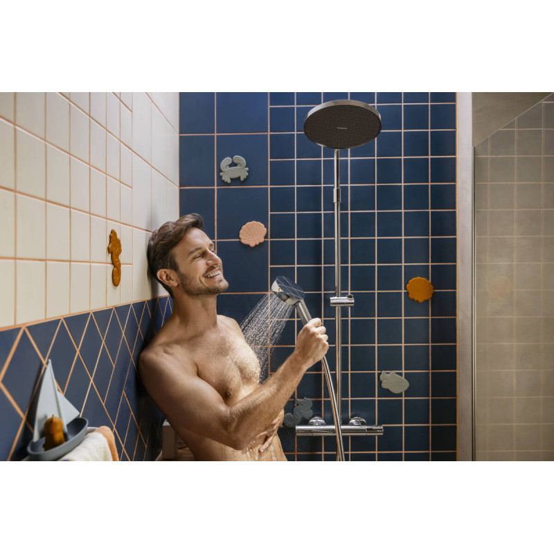 ACTIVERA S 240 1jet EcoSmart Showerpipe душова система з термостатом, хром