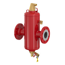 Flamco Сепаратор повітря і бруду vent Clean 100 F (фланець), DN100, ємність 33 л, 10 бар, 120 гр.С (28083)