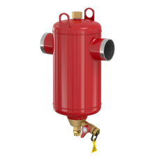 Flamco Сепаратор бруду Clean 125 S (під приварку), DN125, ємність 59 л, 10 бар, 120 гр.С (28122)