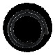 DESIGNFLEX шланг для душу 1250 мм, колір чорний матовий