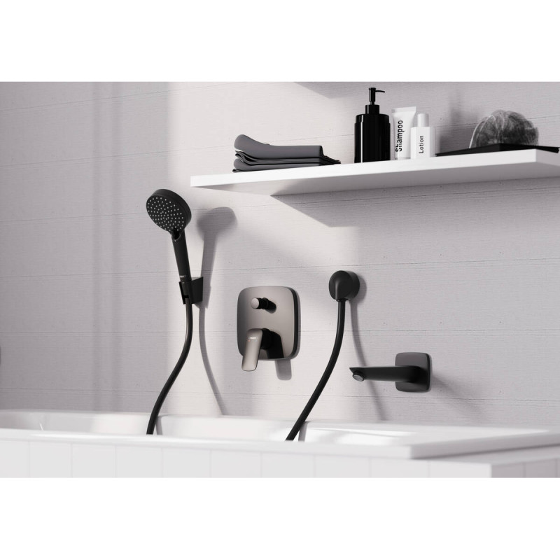 Hansgrohe PORTER`S тримач душу, колiр чорний матовий, (28331670)