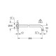 Grohe Rainshower Душовий кронштейн, 380 мм (28361000)
