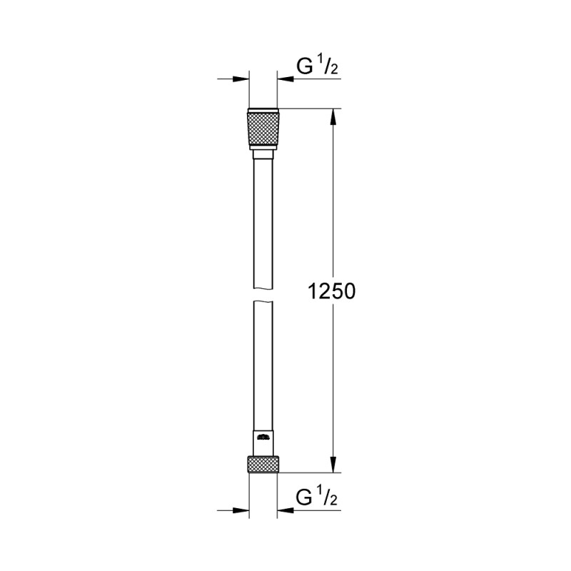 Grohe Silverflex Душовий шланг 1250 (28362A01)