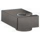 Hansgrohe PORTER E тримач для душу, шлiфований чорний хром, (28387340)