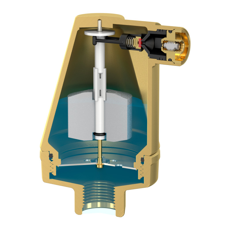 Flamco Автоматичний повітрявідвідник Flexvent Super 1/2